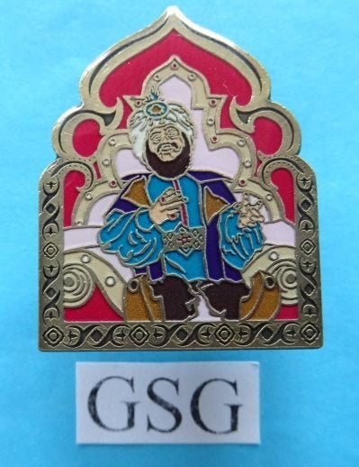 Sultan Pasja nr. EPP462-02, Verzamelen, Efteling, Zo goed als nieuw, Button of Speldje, Ophalen