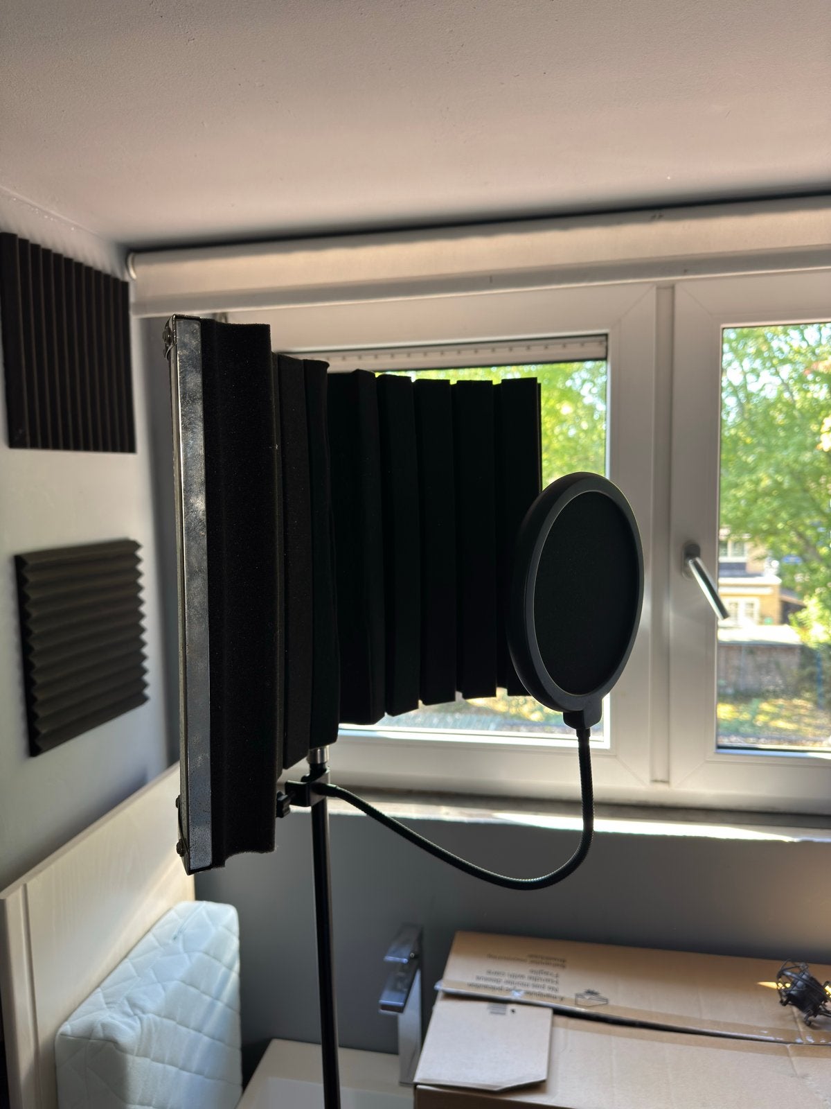 Devine RF 20 Reflexiefilter met Popfilter en Statief, Muziek en Instrumenten, Ophalen, Gebruikt, Studiomicrofoon