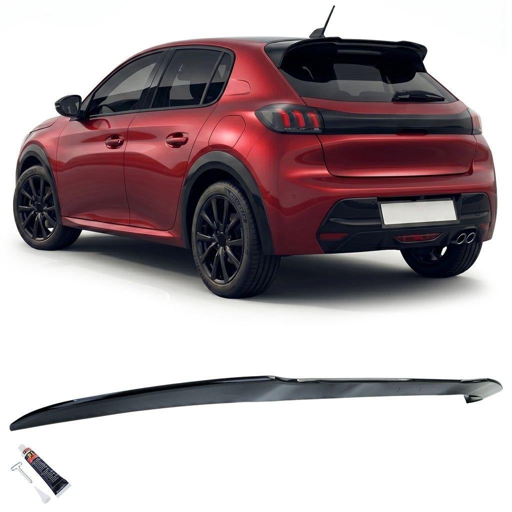 Achterklep Spoiler Cap Peugeot 208 II Glans Zwart Performanc