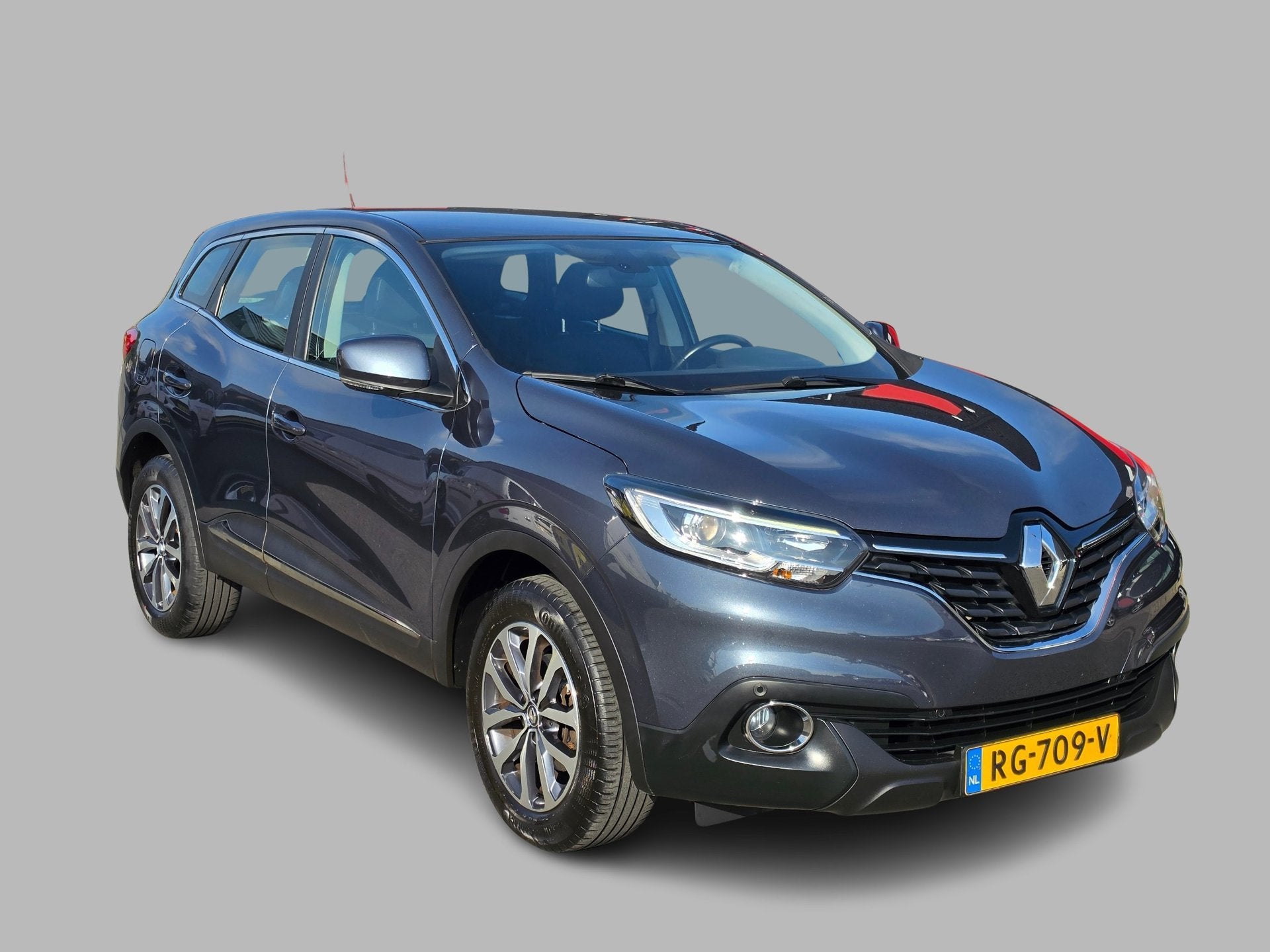 Renault Kadjar 1.2 TCe Limited Automaat Navi, Trekhaak, NAP, Auto's, Kadjar, Stof, Gebruikt, 4 cilinders