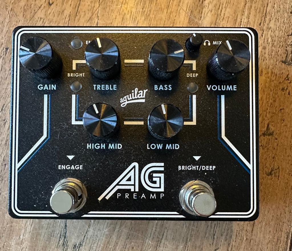 Aguilar AG bass pre-amp als  nieuw, Muziek en Instrumenten, Effecten, Ophalen of Verzenden, Zo goed als nieuw, Overige typen
