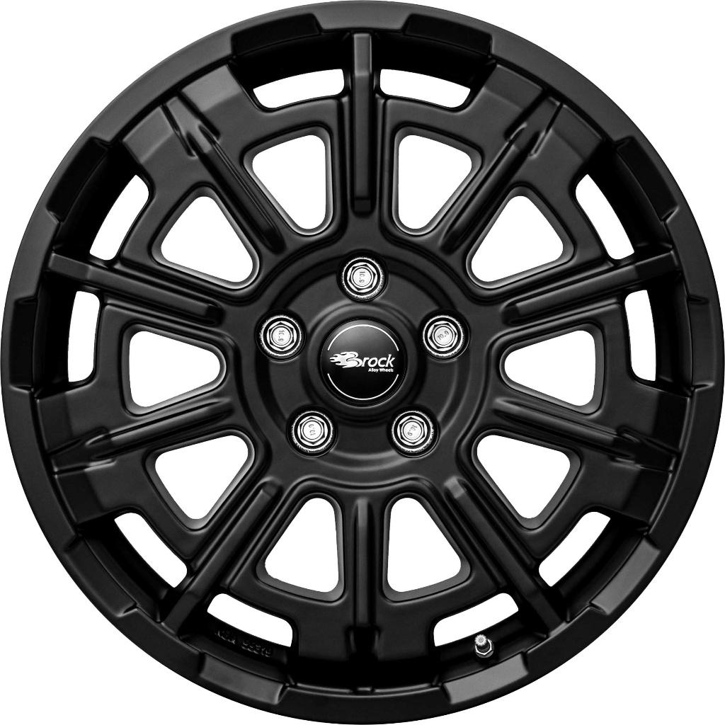 Superdik Brock velgenset voor TGE, Crafter, Sprinter, 18 inch, Bestelwagen, 255 mm, Nieuw