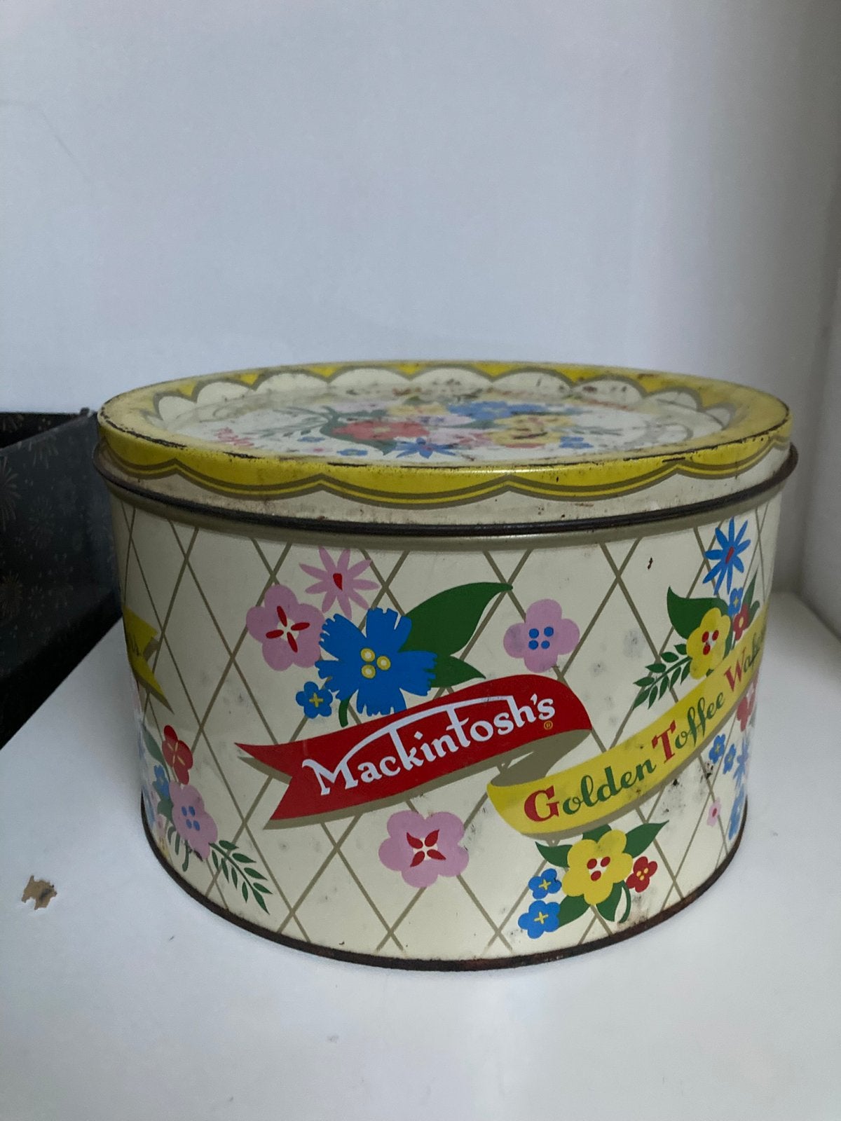 Vintage Mackintosh’s toffee blik 23 cm, Verzenden, Zo goed als nieuw, Overige