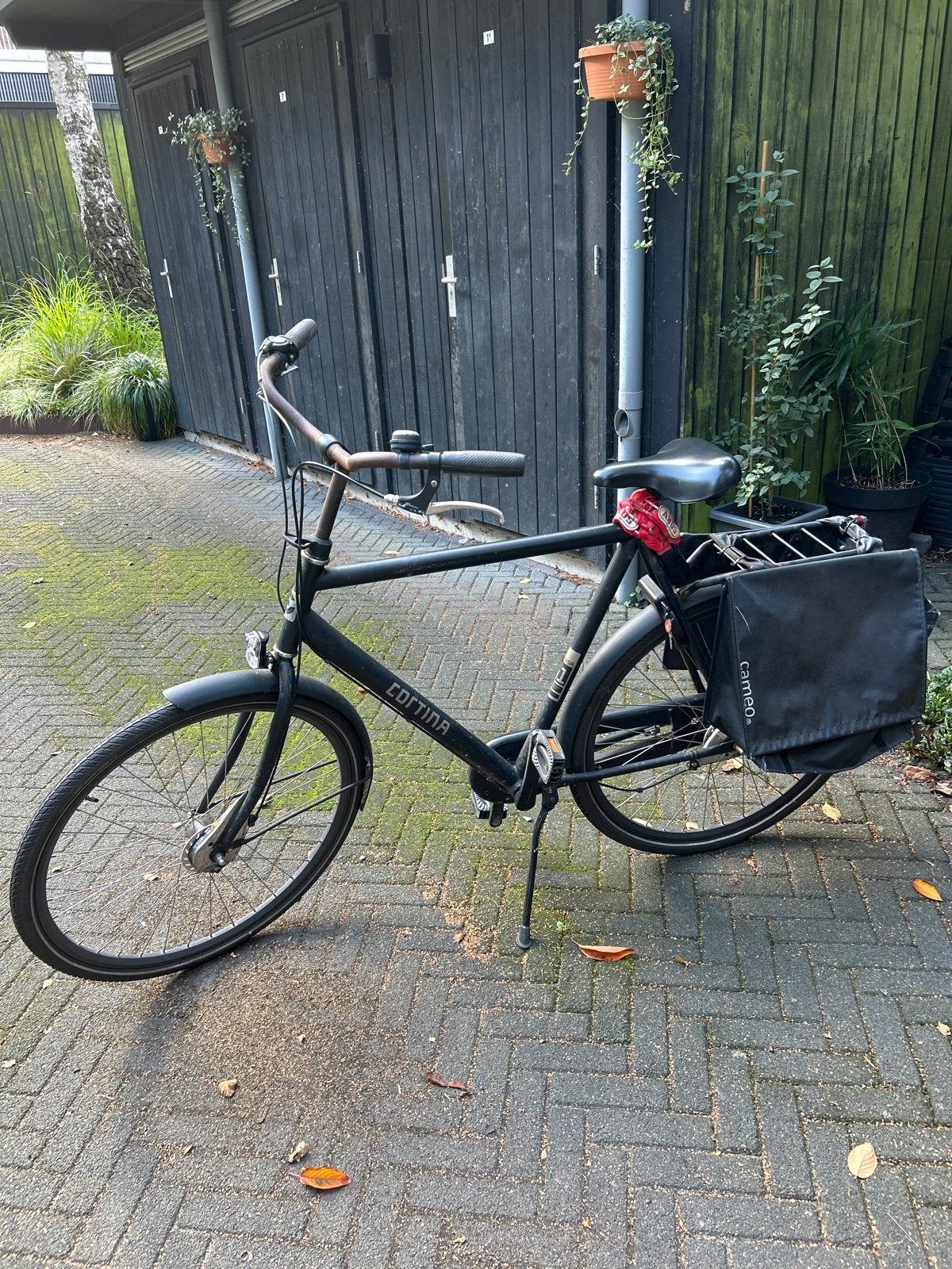 Cortina fiets met fietstassen, Overige merken, Velgrem, Versnellingen, Ophalen of Verzenden