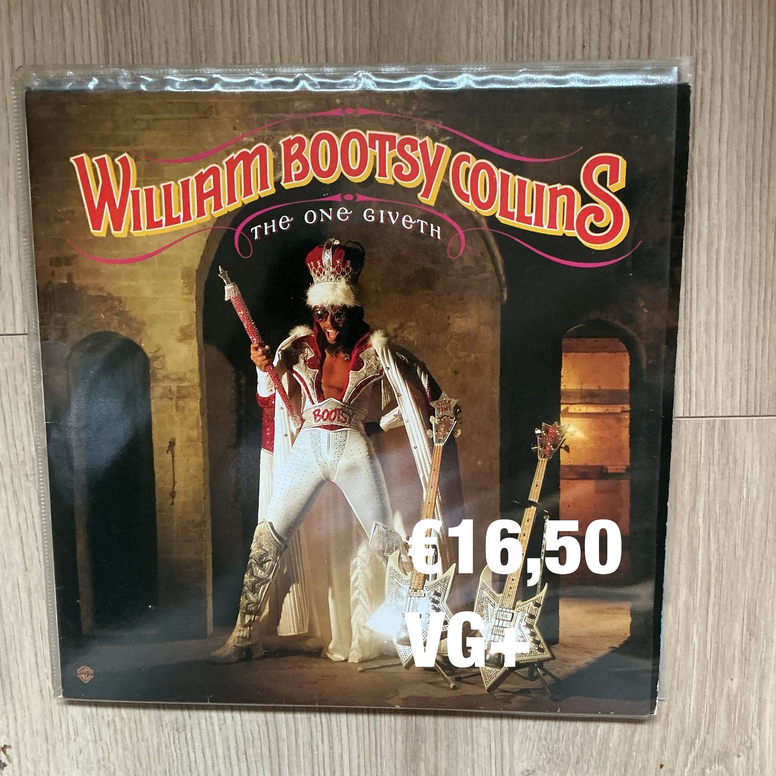 William Bootsy Collins- the one give th, Ophalen, LP, Gebruikt, Originele persing