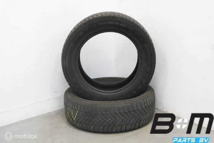 2 x 2055516 91H Michelin Alpin 5 DT met 4mm 205 55 16