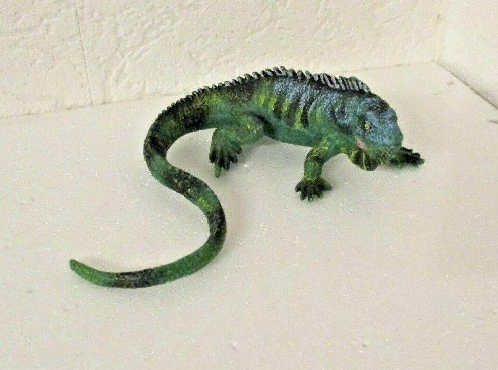 Kameleon, dierfiguur, 16 cm, geen Schleich, Verzamelen, Ophalen of Verzenden, Gebruikt, Reptiel of Amfibie, Beeldje of Figuurtje