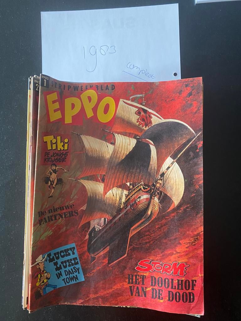 Compleet jaargang Eppo 1983, Complete serie of reeks, Ophalen, Gelezen, Europa