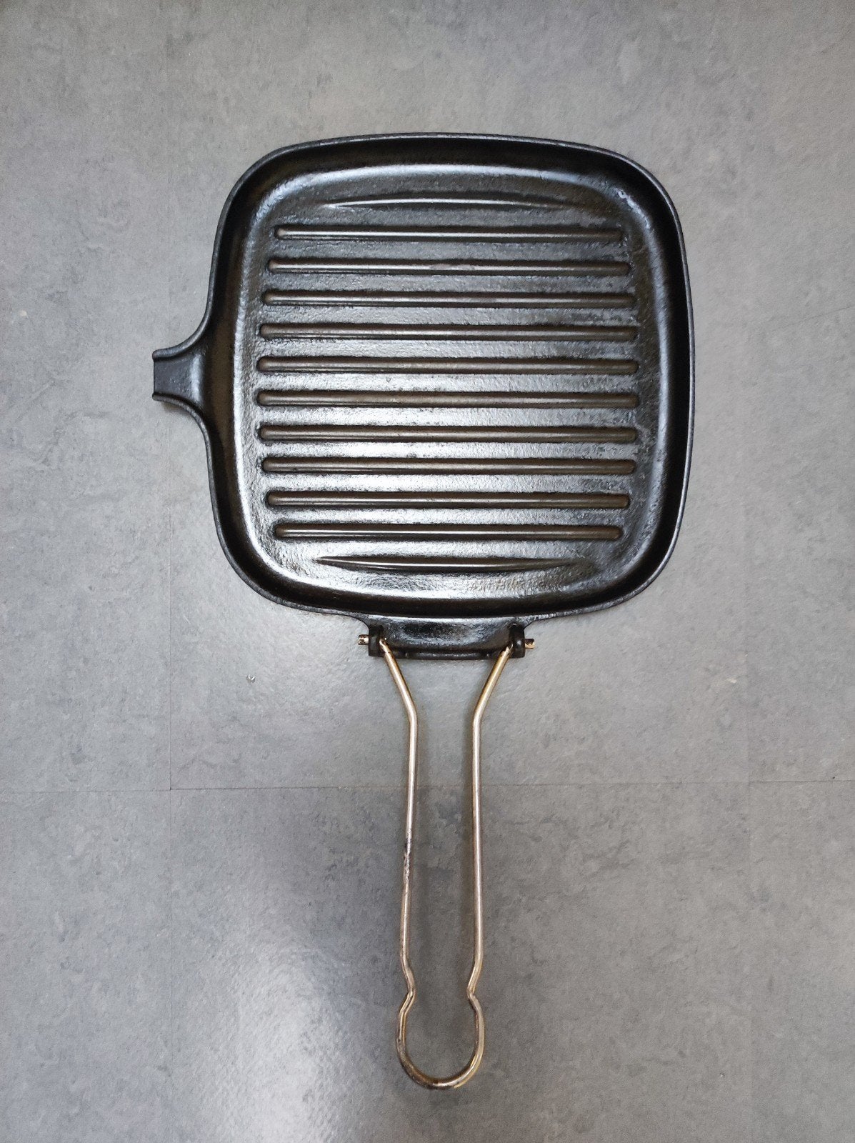 Vintage Cousances grillpan, Ophalen of Verzenden, Gietijzer