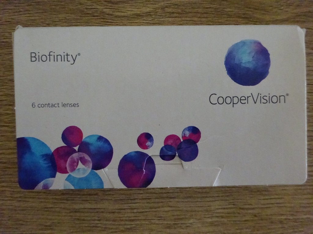 Coopervision biofinity lens -1.50, Ophalen of Verzenden, Nieuw, Gehele gezicht