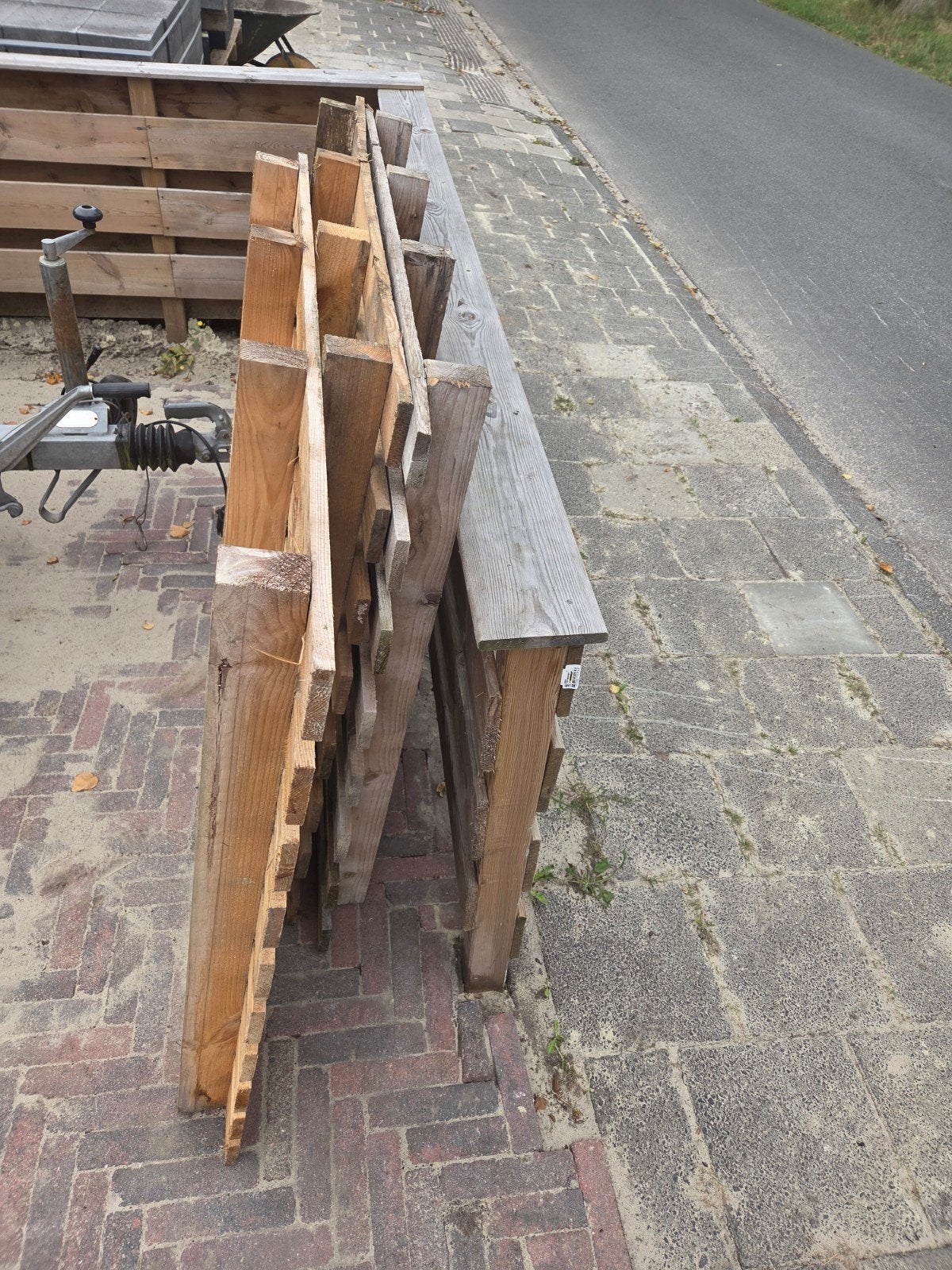pallets gratis op te halen, Ophalen, Gebruikt, Minder dan 180 cm, Planken