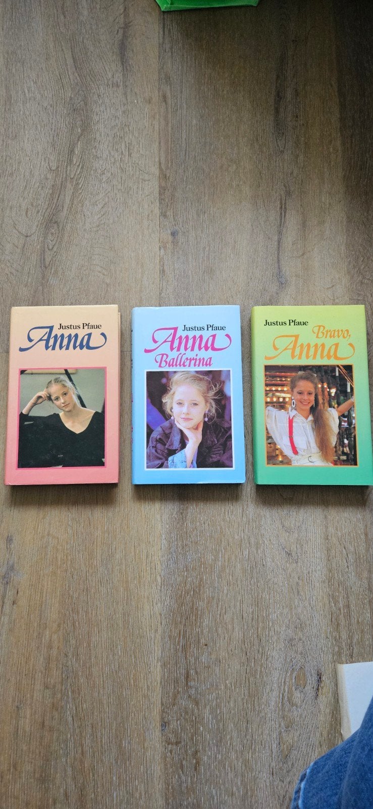Justus Pfau: Anna, Anna Ballerina, Bravo Anna (3 boeken), Ophalen of Verzenden, Gelezen, Justus Pfaue