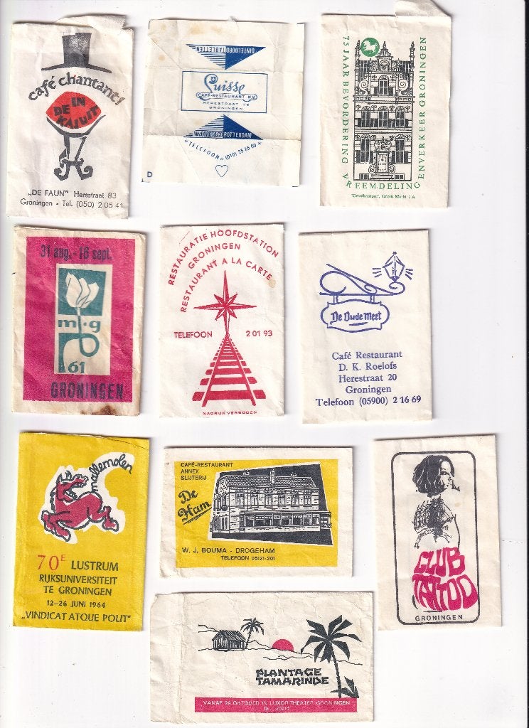 Suikerzakjes van Groningen, Verzamelen, Ophalen of Verzenden