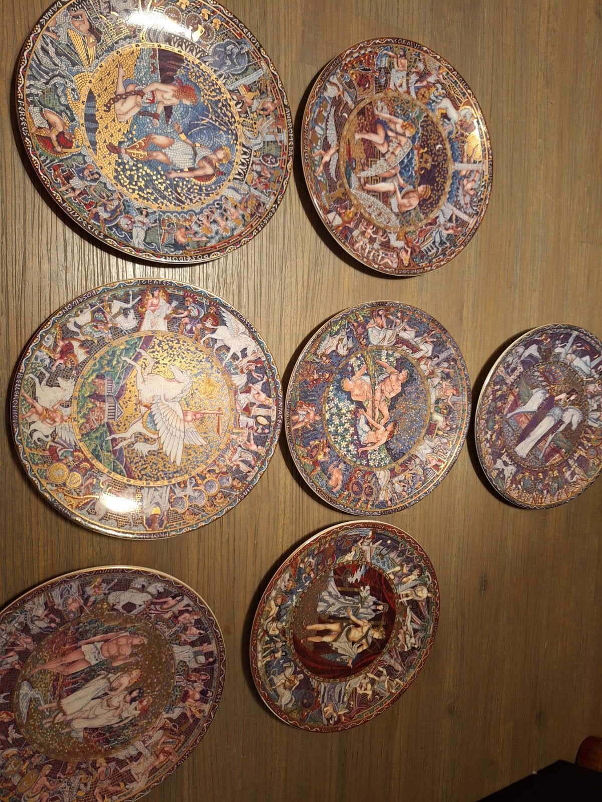 Royal Worcester 'Legends of Ancient Greece' borden, Ophalen of Verzenden