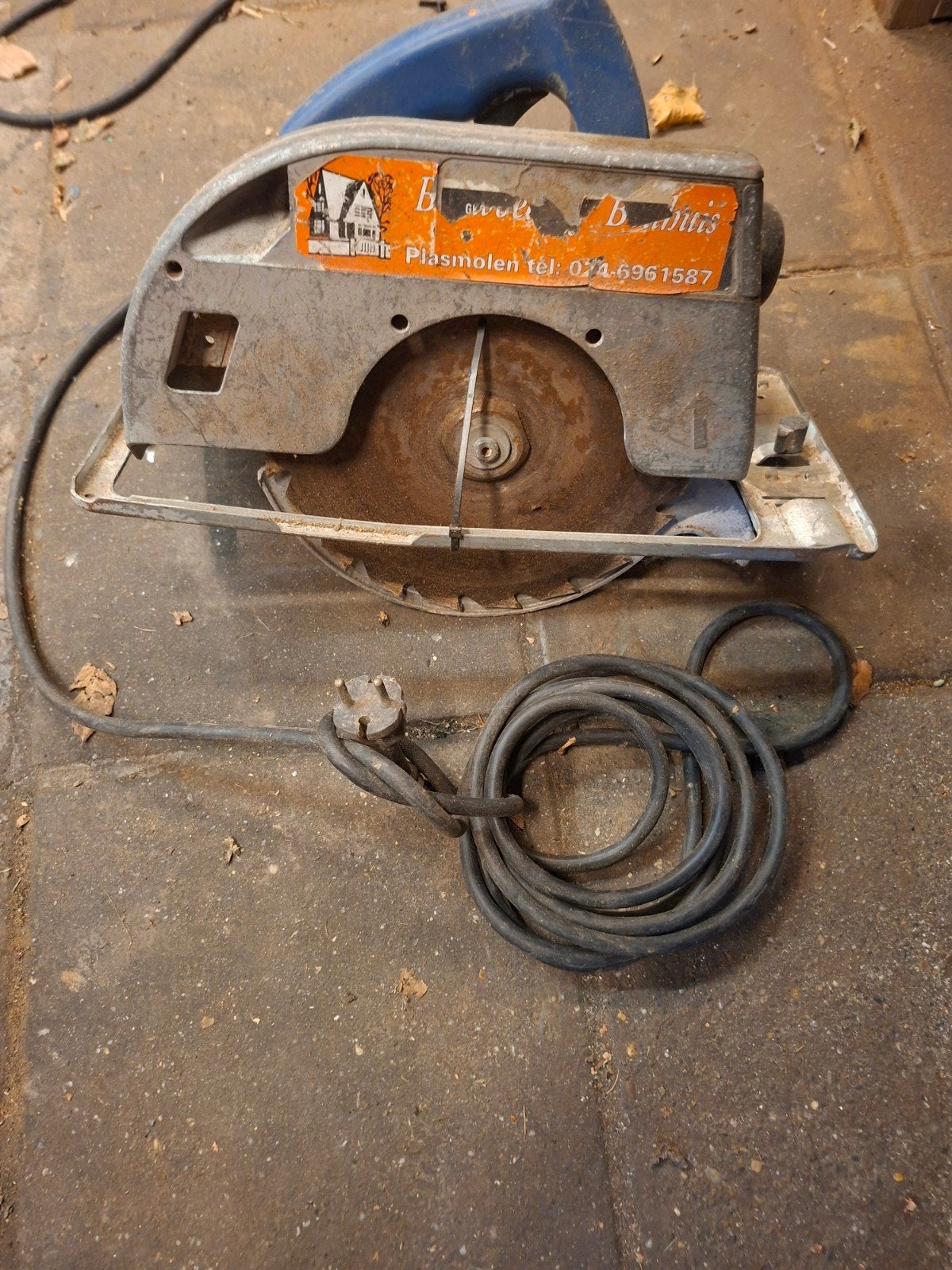 Bosch Hand Cirkelzaag, Gebruikt, Cirkelzaag, Ophalen of Verzenden, 1200 watt of meer