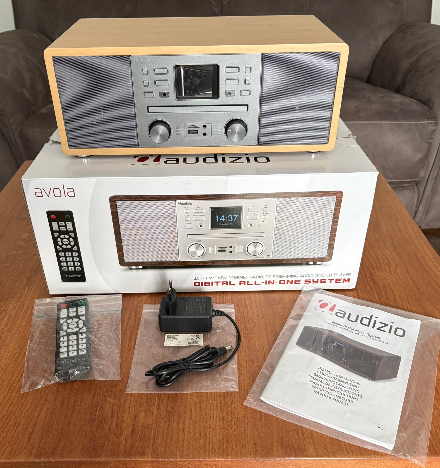 Internet radio all in one met cd speler, Ophalen of Verzenden, Zo goed als nieuw, Radio, Met cd-speler