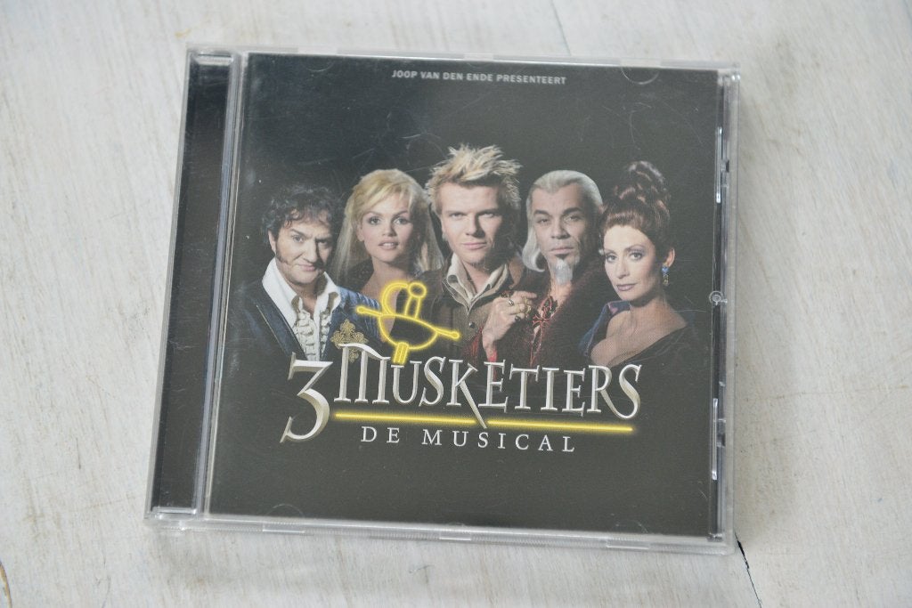 3 MUSKETIERS = De Musical oa met Joke Kruijf en Tooske, Verzenden, Zo goed als nieuw