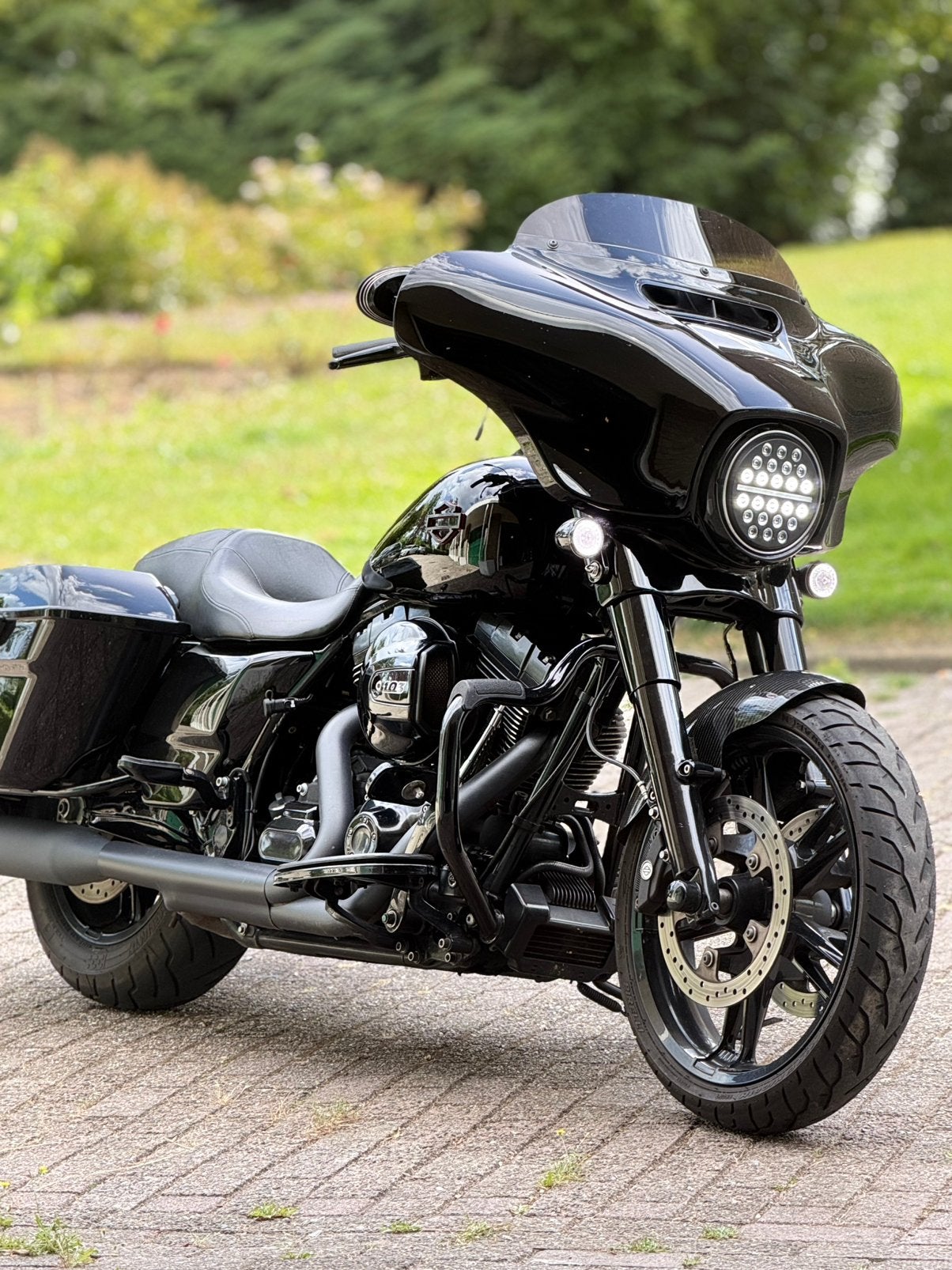 Harley-Davidson Street Glide - Volledig Zwart, 2 cilinders, Motorrijbewijs A, Gebruikt, Meer dan 35 kW