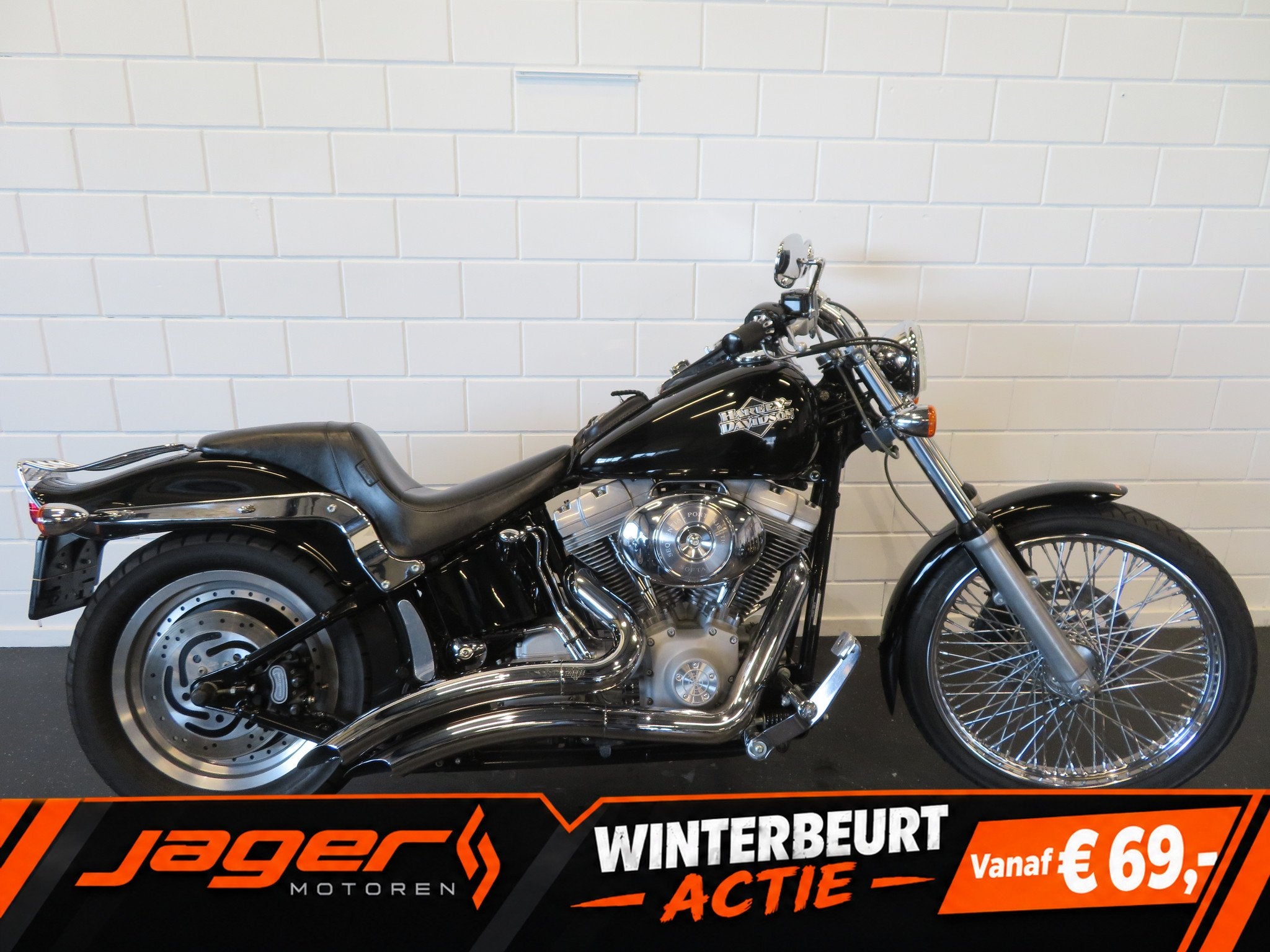 Harley-Davidson FXSTI SOFTAIL SPECIAL VOL OPTIES! (bj 2004), Motoren, Chopper, Gebruikt, Bedrijf