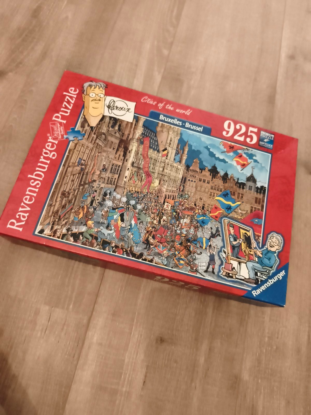 Ravensburger puzzel 925 stukjes Brussel compleet, Ophalen, 500 t/m 1500 stukjes, Gebruikt, Legpuzzel