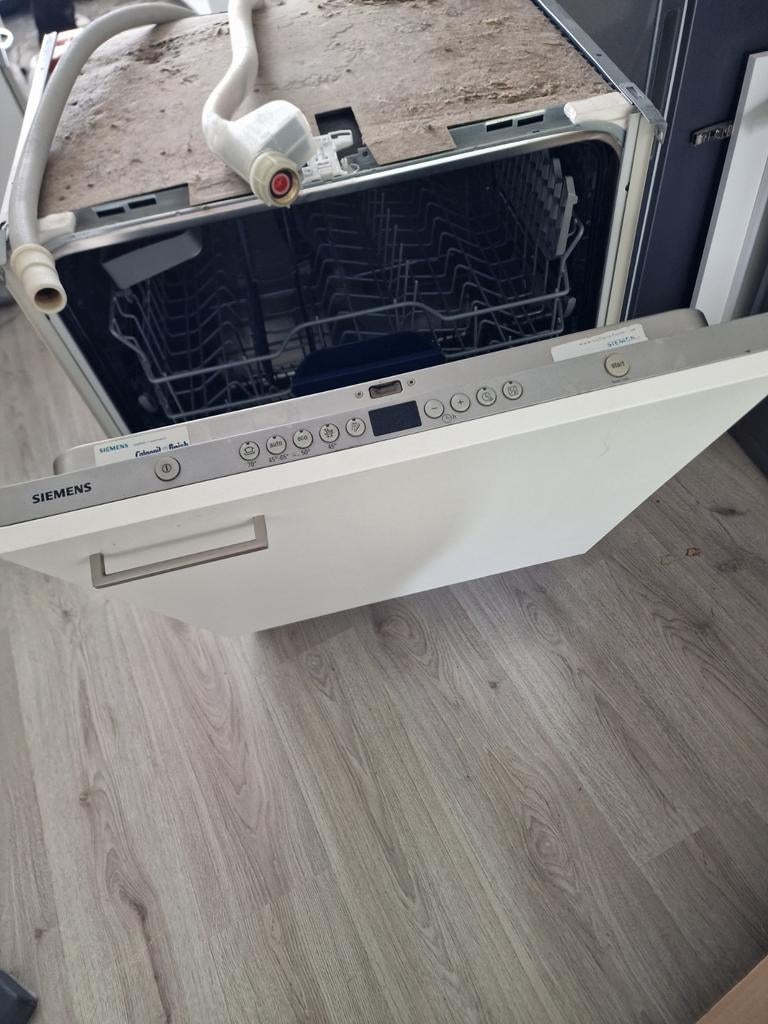 Siemens inbouw vaatwasser zonder frontje, Gebruikt, Minder dan 85 cm, 60 cm of meer, Ophalen of Verzenden