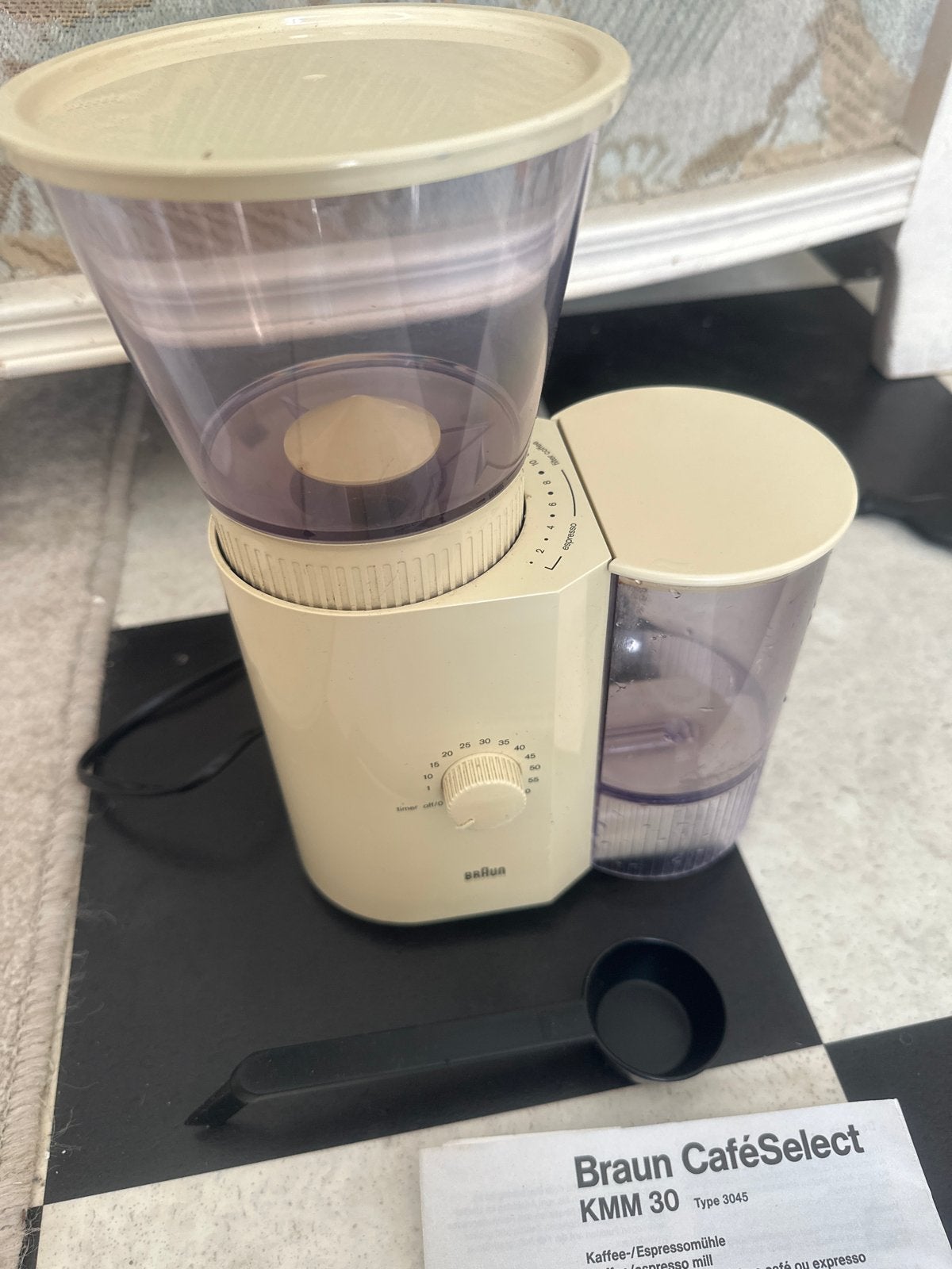 Braun CaféSelect KMM 30 Koffie-/Espressomolen, Ophalen, Overige modellen, 10 kopjes of meer, Koffiebonen