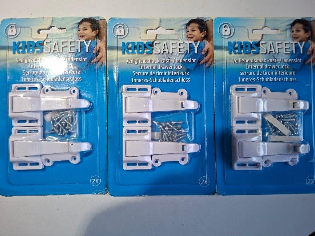 veiligheidshaakjes  nieuw in verpakking  3 x 2 stuks, Ophalen of Verzenden, Nieuw