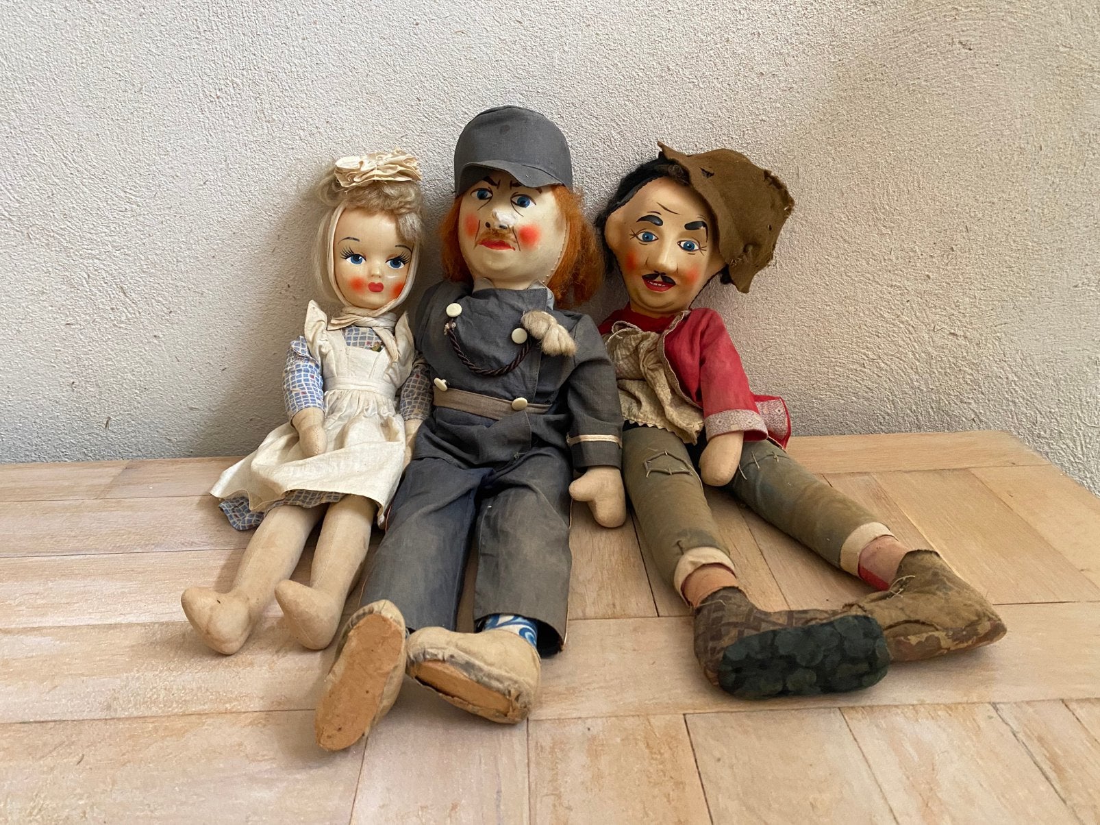 Swiebertje, Saartje en Bromsnor, Ophalen, Gebruikt, Pop