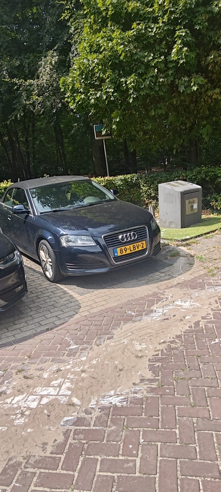 Audi A3 1.8 Tfsi 118KW (opknappertje lees beschrijving), Voorwielaandrijving, Zwart, 4 cilinders, Cabriolet