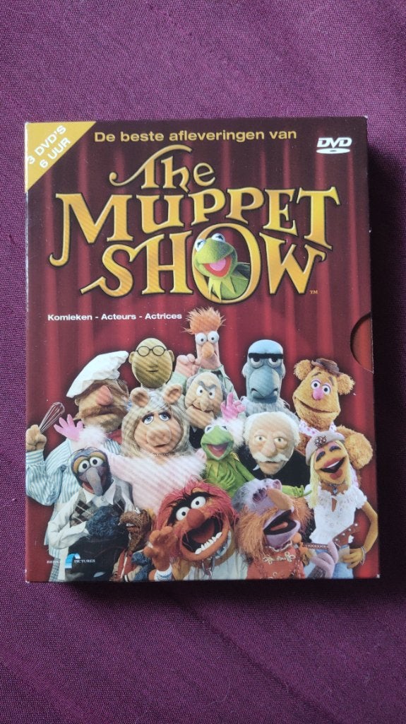 The Muppet Show / 3 DVD-box / Beste afleveringen van, Engels, Alle leeftijden, Nederlands, Ophalen of Verzenden