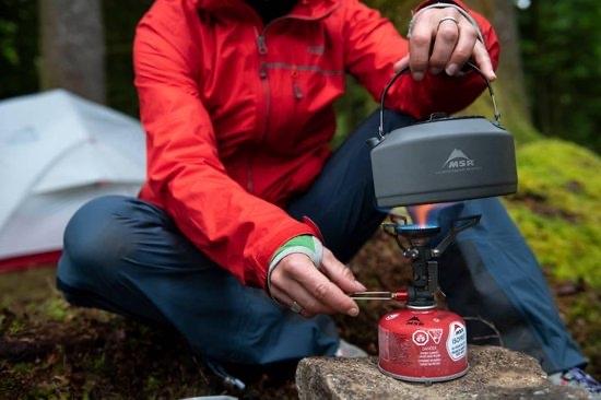 Nieuw! MSR Pika theepot - 1L - aluminium, Ophalen of Verzenden, Gebruikt