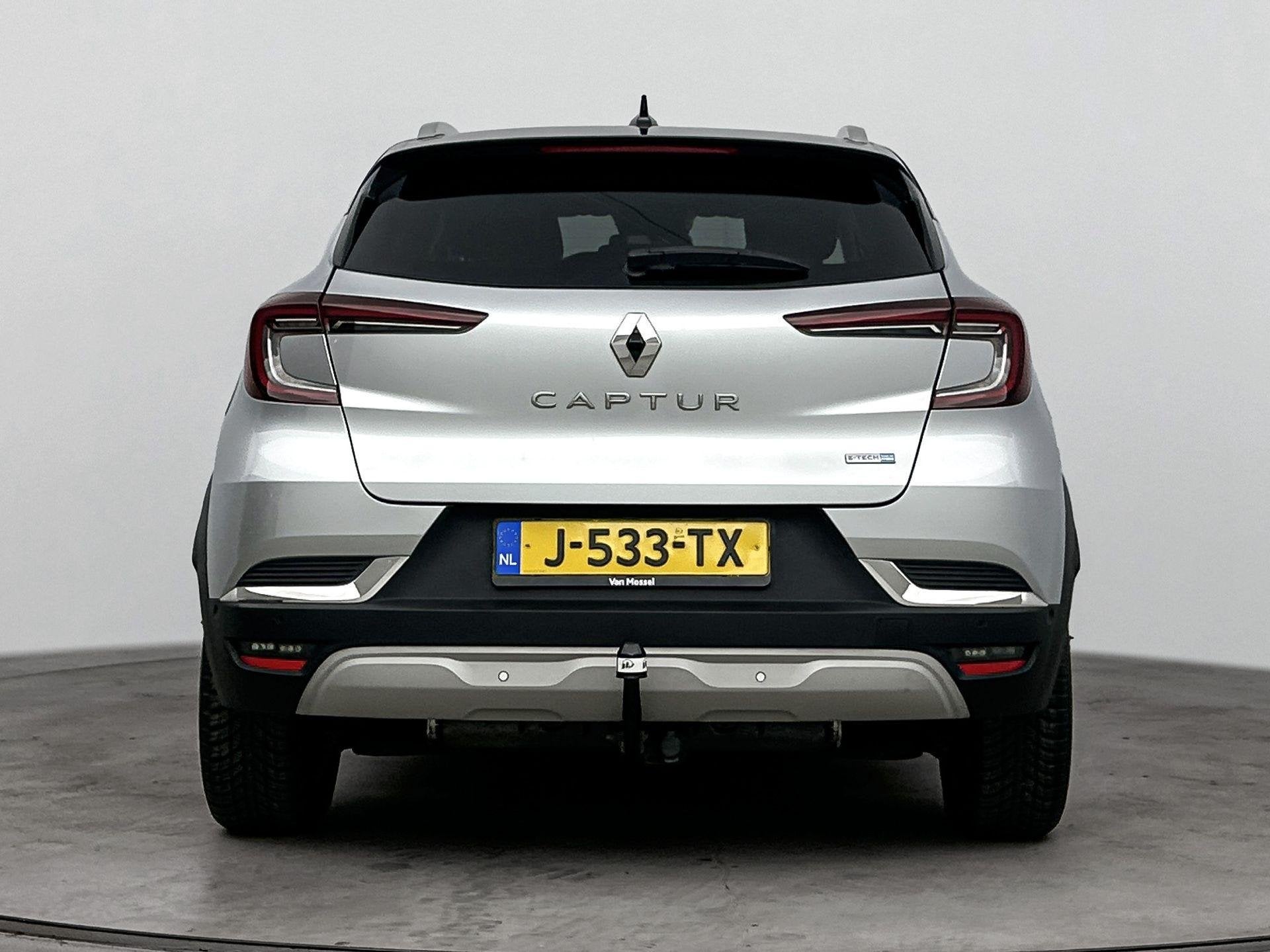 Renault Captur 1.6 E-Tech Plug-in Hybrid 160Pk Intens | Navi, Auto's, Gebruikt, 4 cilinders, Leder en Stof, Bedrijf