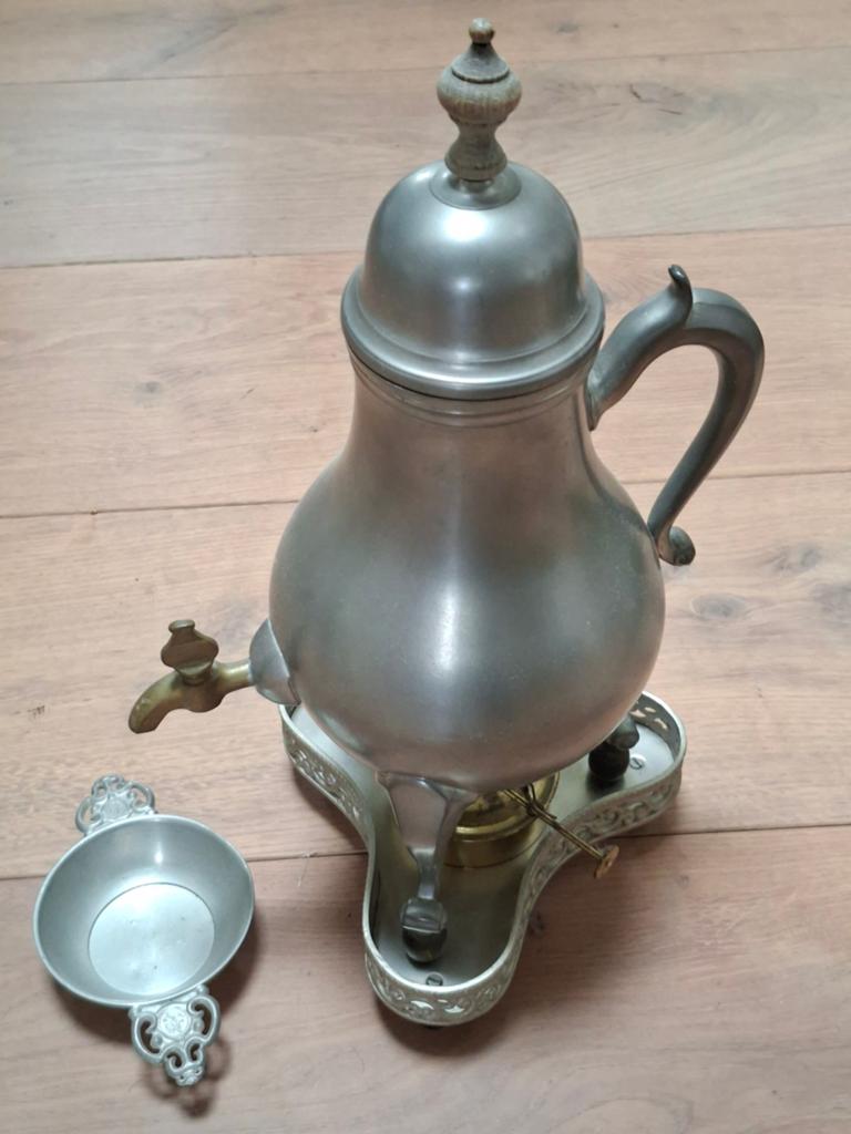 Tinnen kraantjespot, Antiek en Kunst, Antiek | Tin, Ophalen