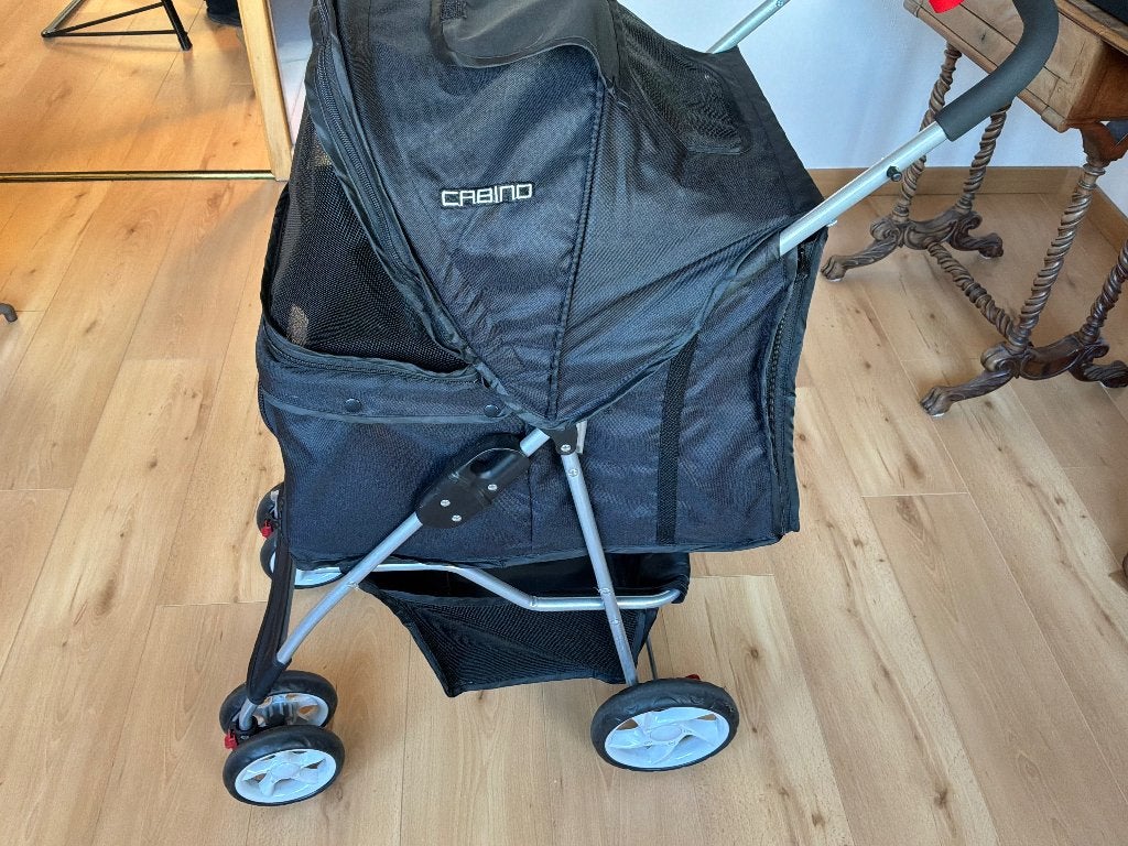 Hondenbuggy, merk CABINO, zwart, Overige merken, Ophalen, Gebruikt, Hondenbuggy