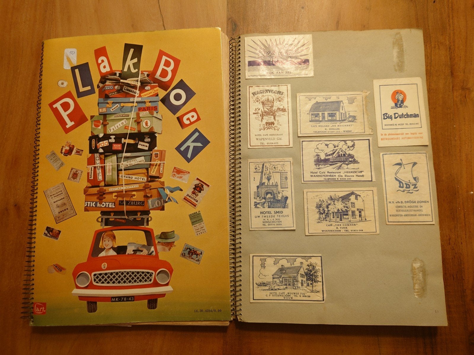 Vintage suikerzakjes Reclameplaatjes - Jaren '50/'60, Verzamelen, Ophalen of Verzenden, Gebruikt