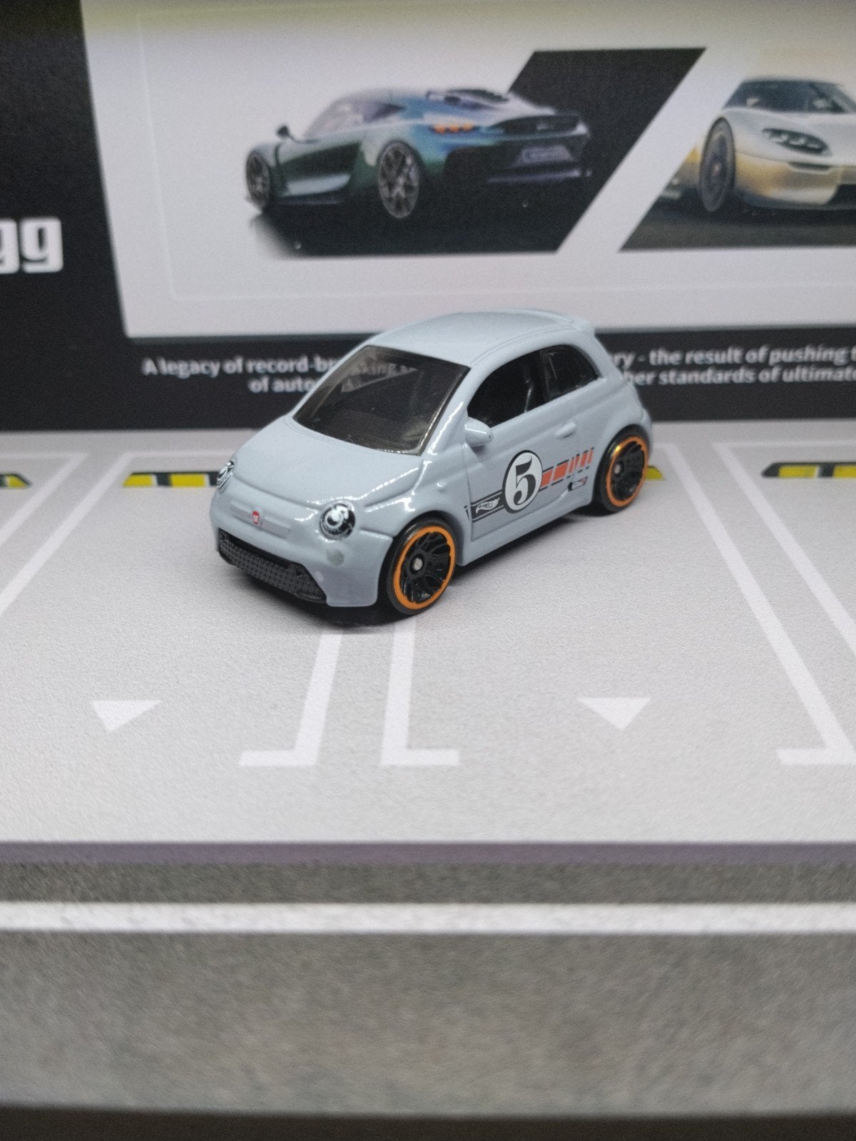 Hotwheels fiat 500E hot wheels, Ophalen of Verzenden, Nieuw, Auto