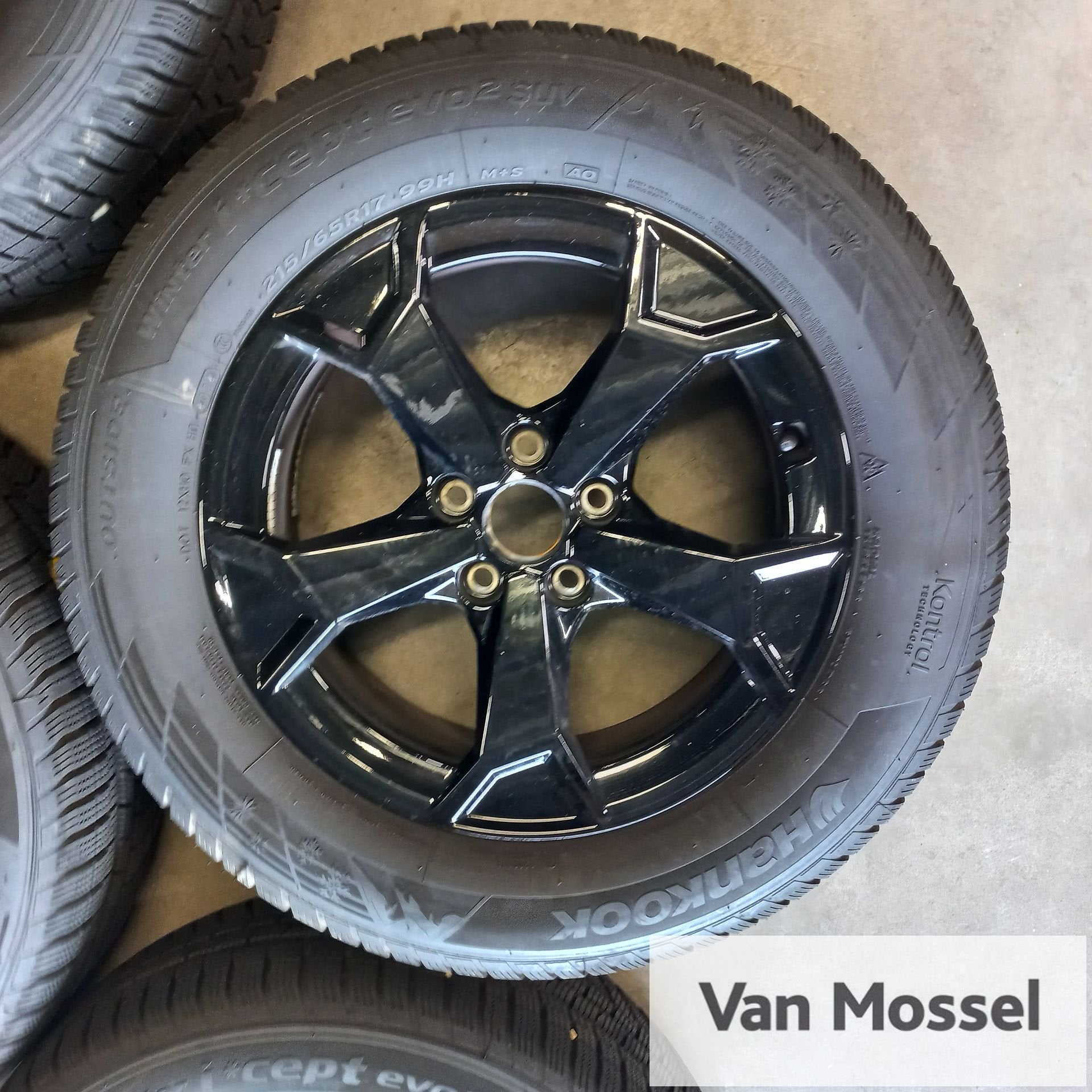 Audi Q3 Hankook Winter I cept EVO2 SUV 215/65/R17 99H, -, -, Banden en Velgen, 17 inch