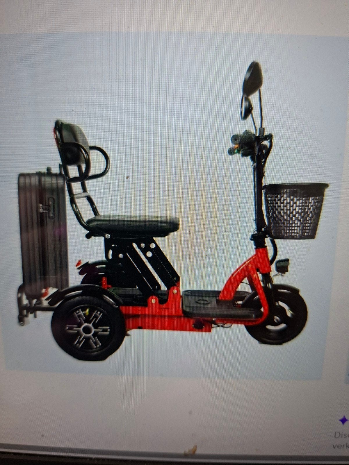 Opvouwbare scootmobiel. Nieuw, Diversen, Nieuw, 16 km/u of meer, 46 km of meer, Ophalen