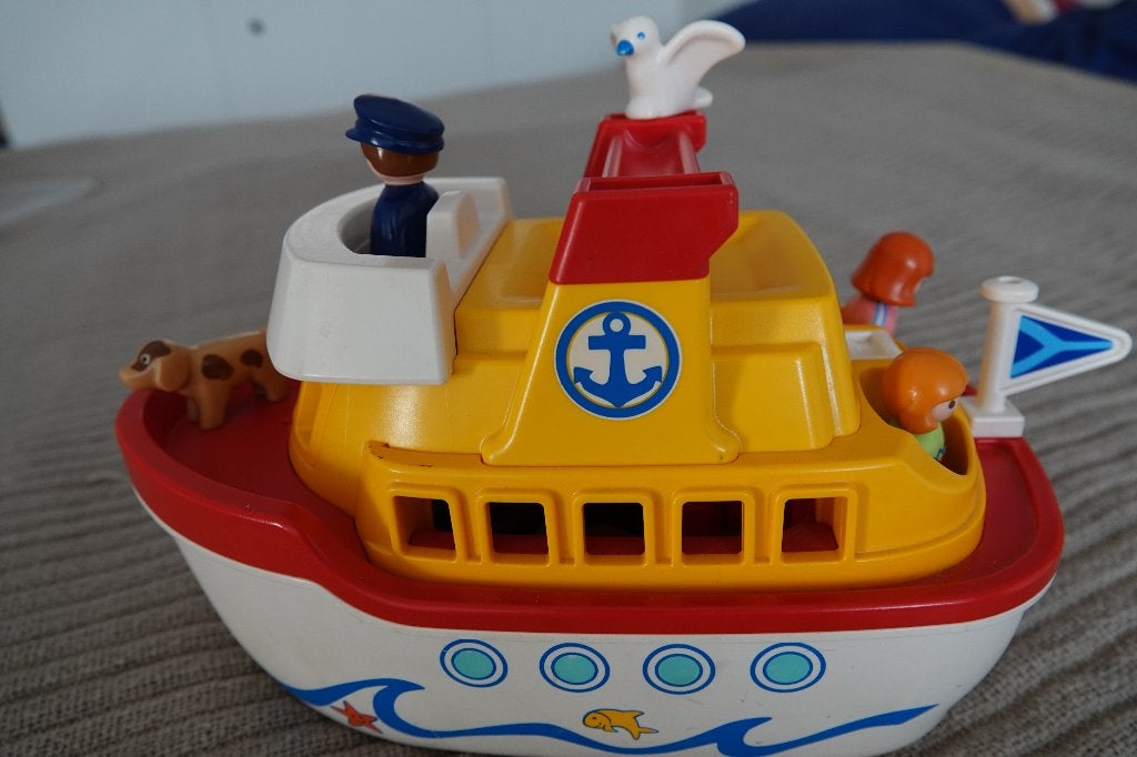 Play mobil  Schip Neptunus, Kinderen en Baby's, Complete set, Ophalen of Verzenden, Zo goed als nieuw, Boot/Schip