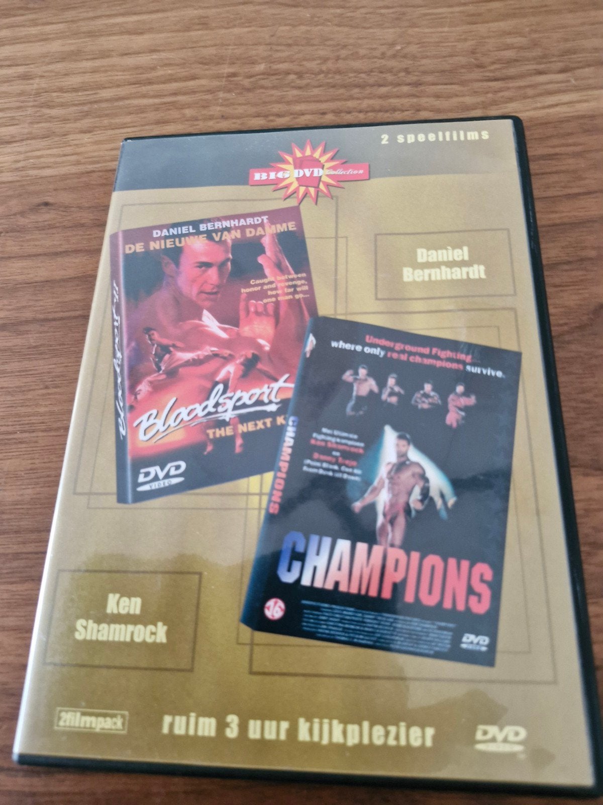 Big DVD Collection: Bloodsport II & Champions (2-filmpack), Vanaf 16 jaar, Nederlands, Actiethriller, Ophalen of Verzenden