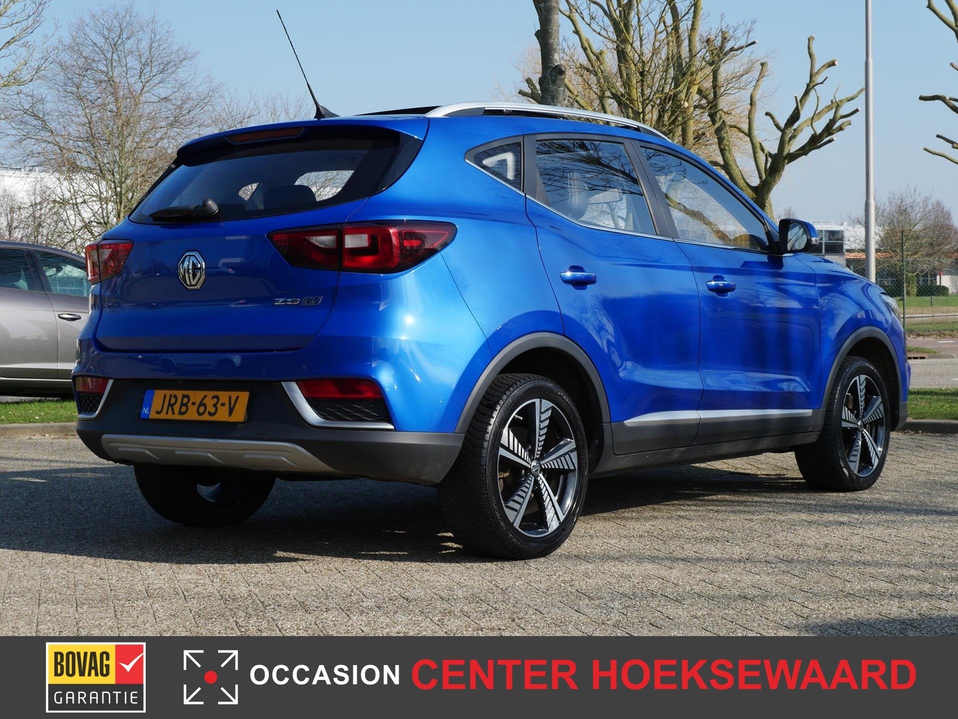 MG Zs Ev Electric 143pk Luxury | Panoramadak | Leder | Carpl, Auto's, MG, Gebruikt, Zwart, 1507 kg, 92 pk