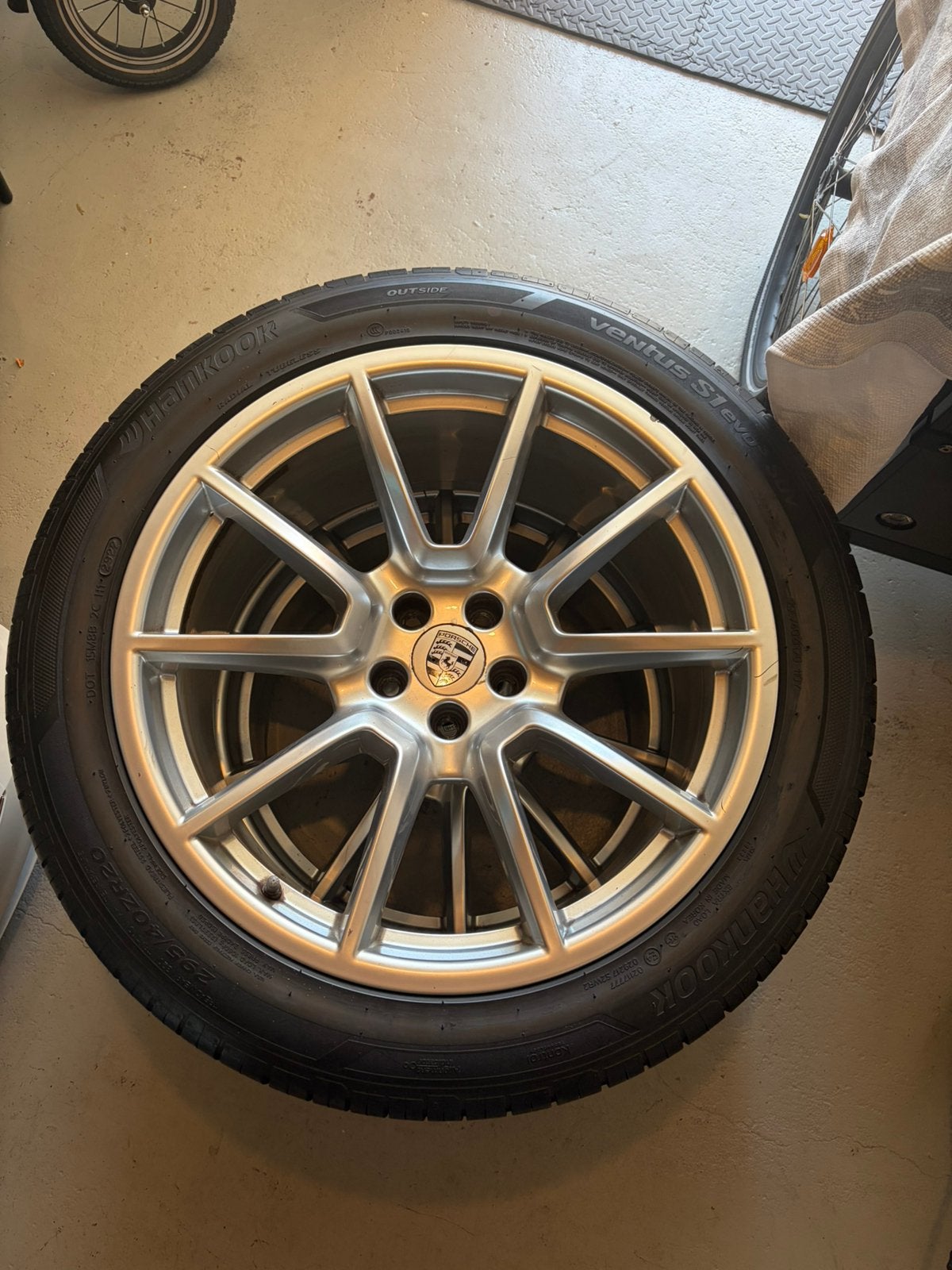 Porsche Macan Originele Sport Design 20 inch velgen, Auto-onderdelen, Banden en Velgen, 295 mm, Banden en Velgen, Ophalen of Verzenden