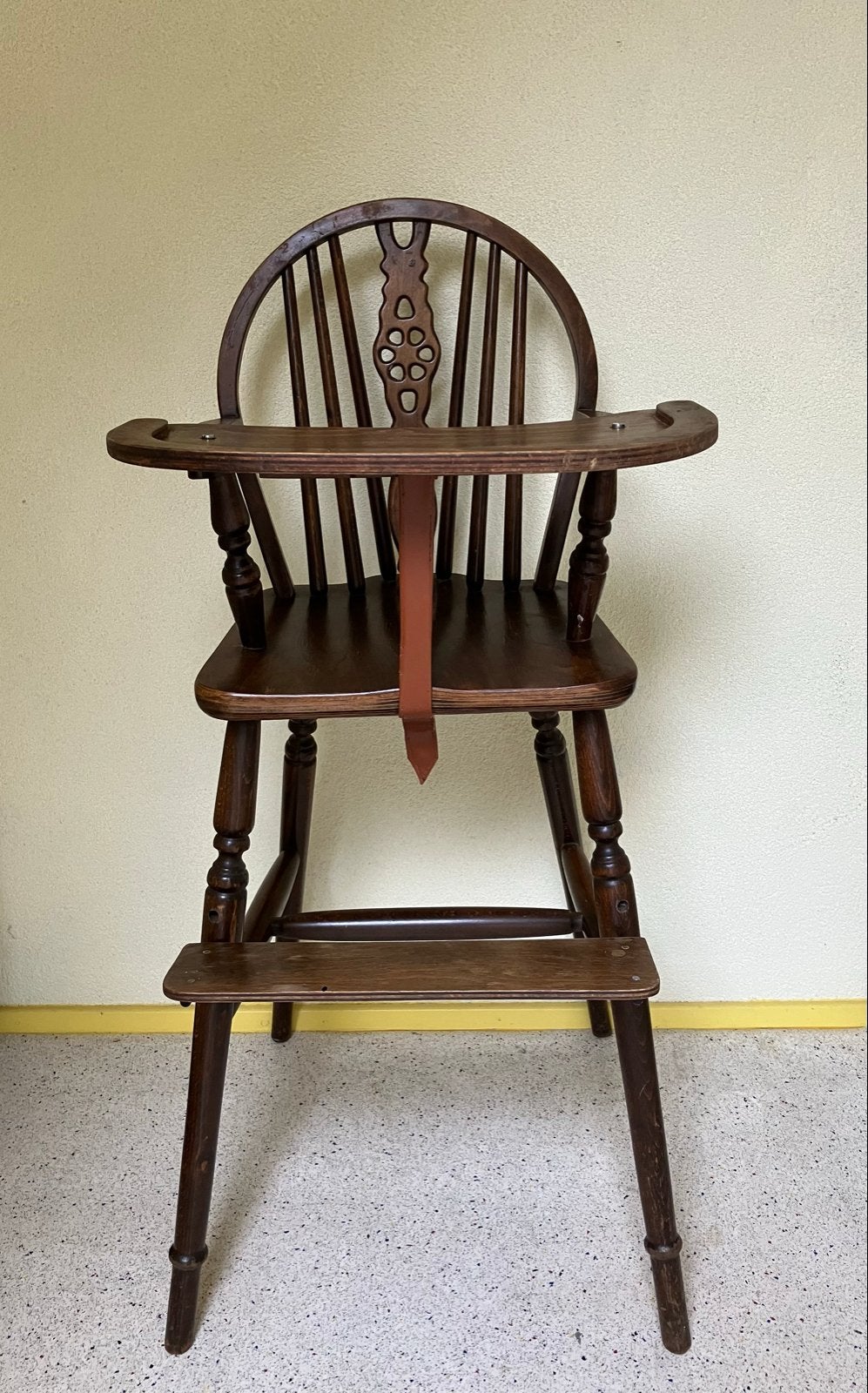 Vintage houten kinderstoel, Ophalen of Verzenden