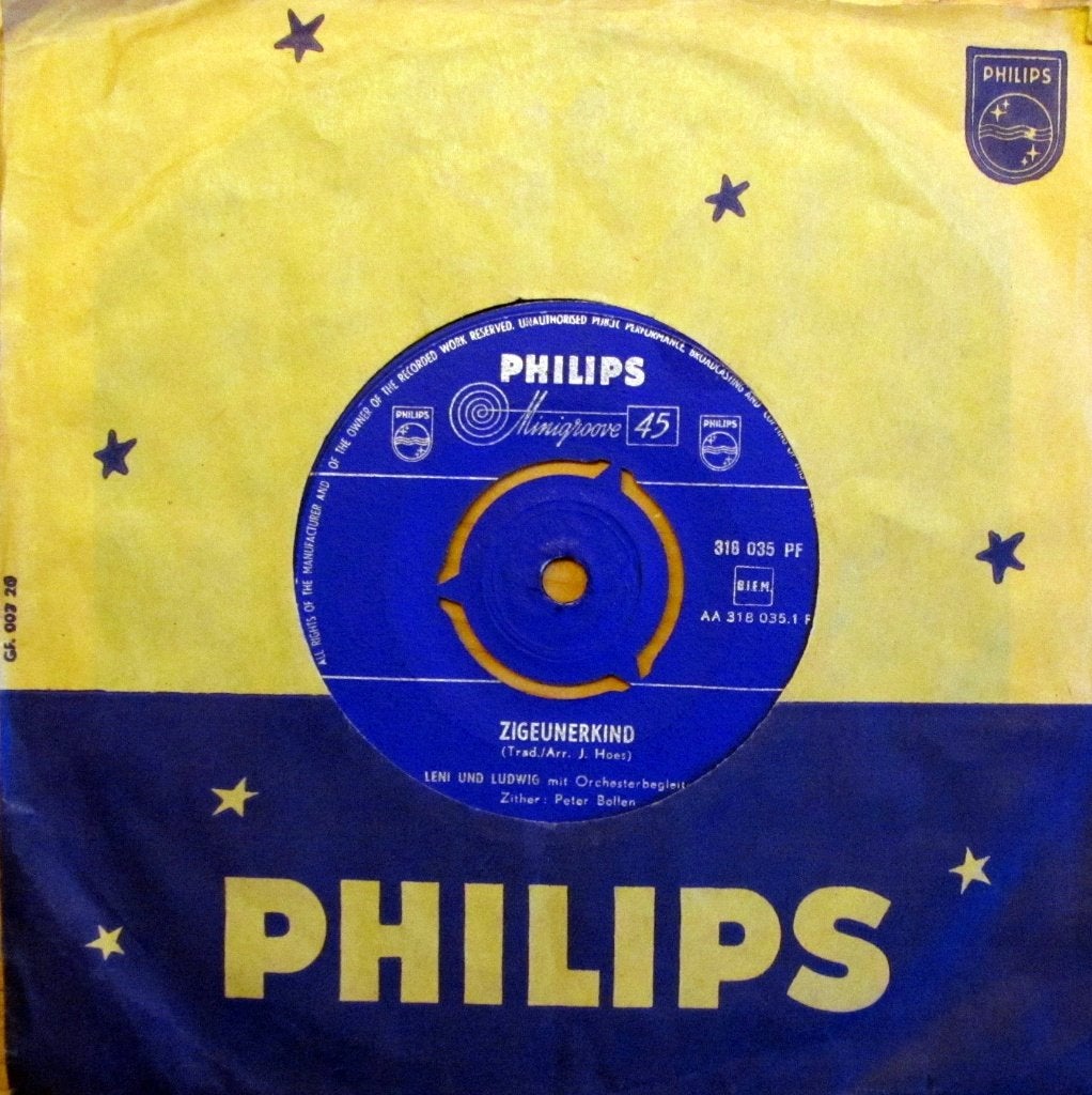 1964	Leni und Ludwig	   Schön Ist Die Jugend, Originele persing, 7 inch, Zo goed als nieuw, Schlager