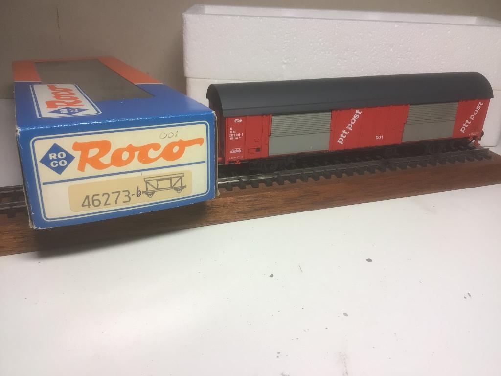 Roco PTT Wagon 46273.4 ,46273.6 en 46275.5, Hobby en Vrije tijd, Modeltreinen | H0, Wisselstroom, Wagon, Ophalen of Verzenden