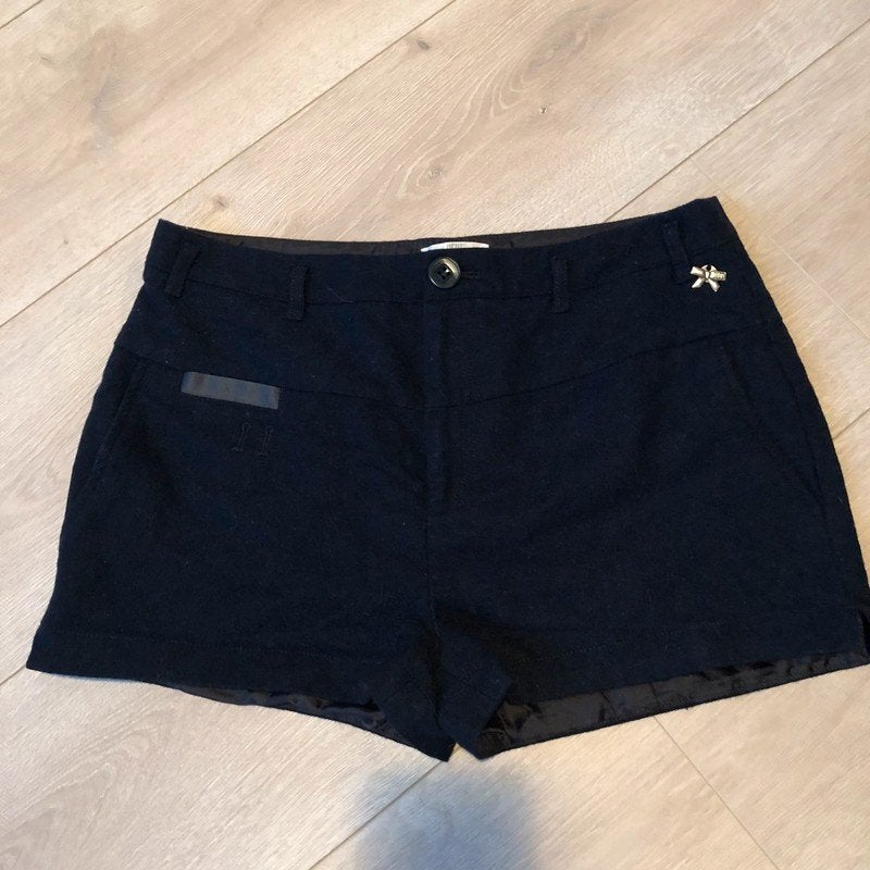 Dept wollen short S donkerblauw preppy winter korte broek, Kort, Blauw, Ophalen of Verzenden, Zo goed als nieuw