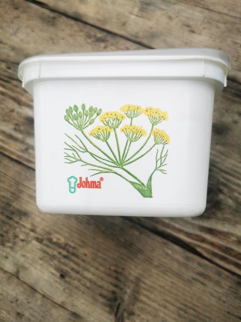 Bakje van Johma Huzarensalade 1994 Dille, Ophalen of Verzenden, Overige typen