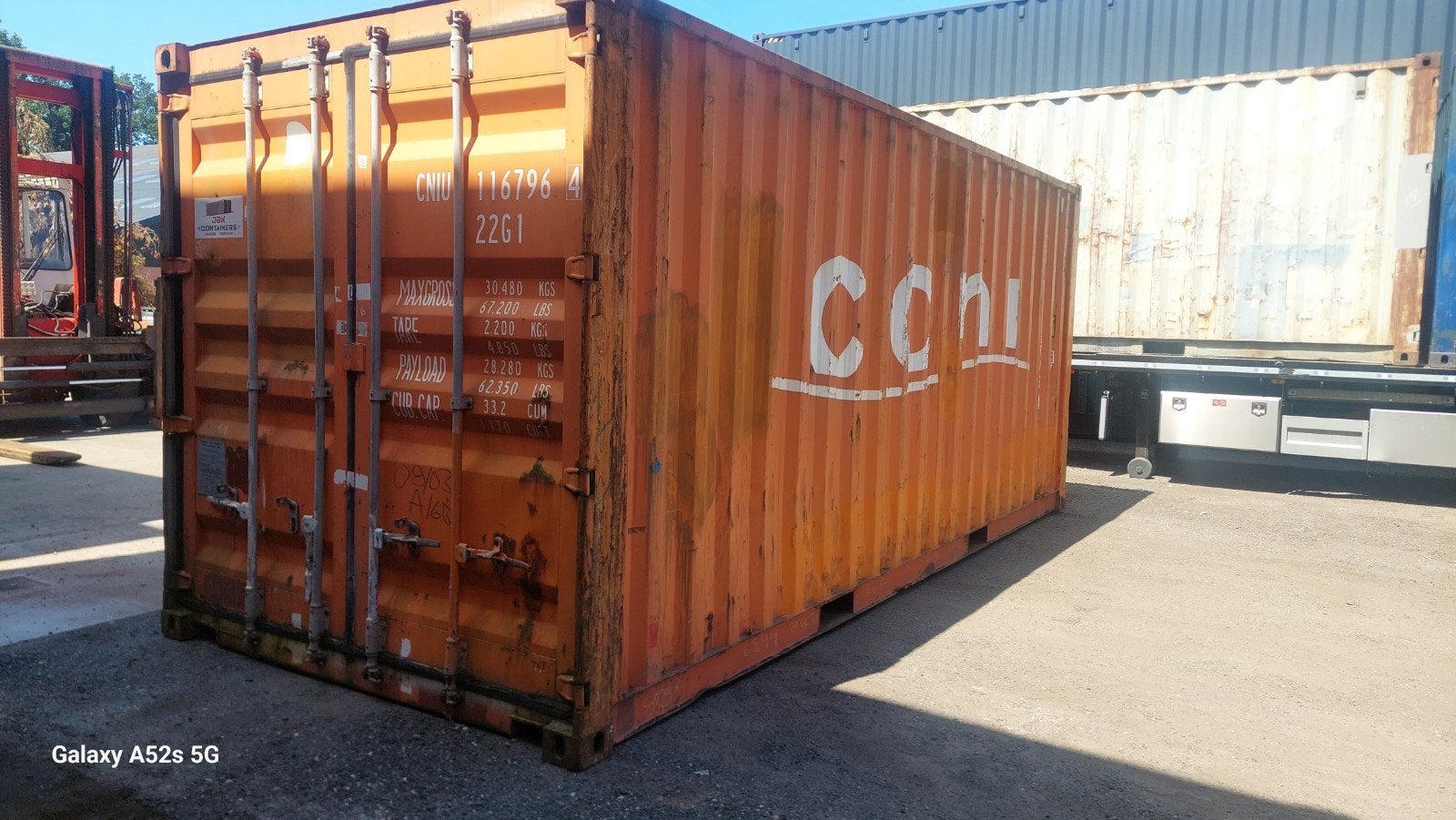 Zeecontainer 20 ft, Ophalen of Verzenden