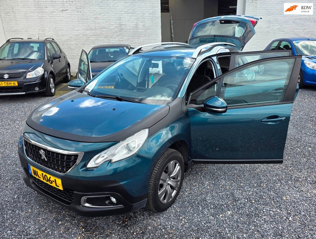 Peugeot 2008 1.2 PureTech Blue Lion Bj 2017, Voorwielaandrijving, Stof, 1199 cc, 82 pk