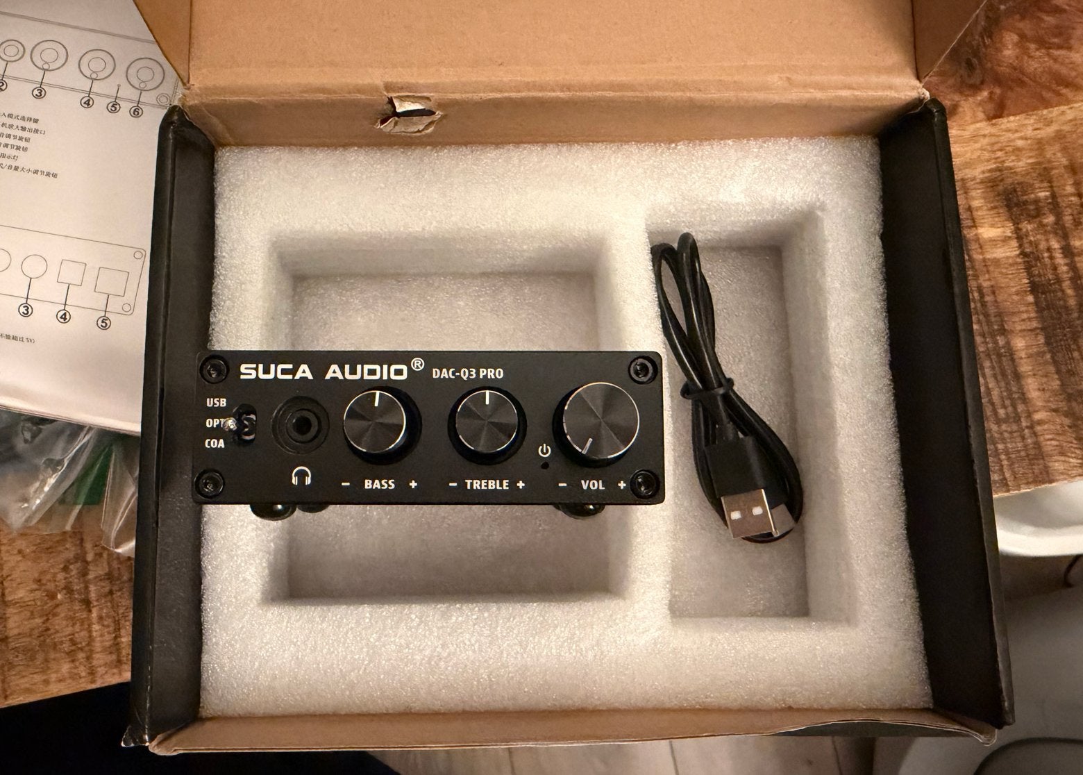SUCA AUDIO DAC-03 PRO Hoofdtelefoonversterker, Overige merken, Overige systemen, Ophalen of Verzenden, Zo goed als nieuw
